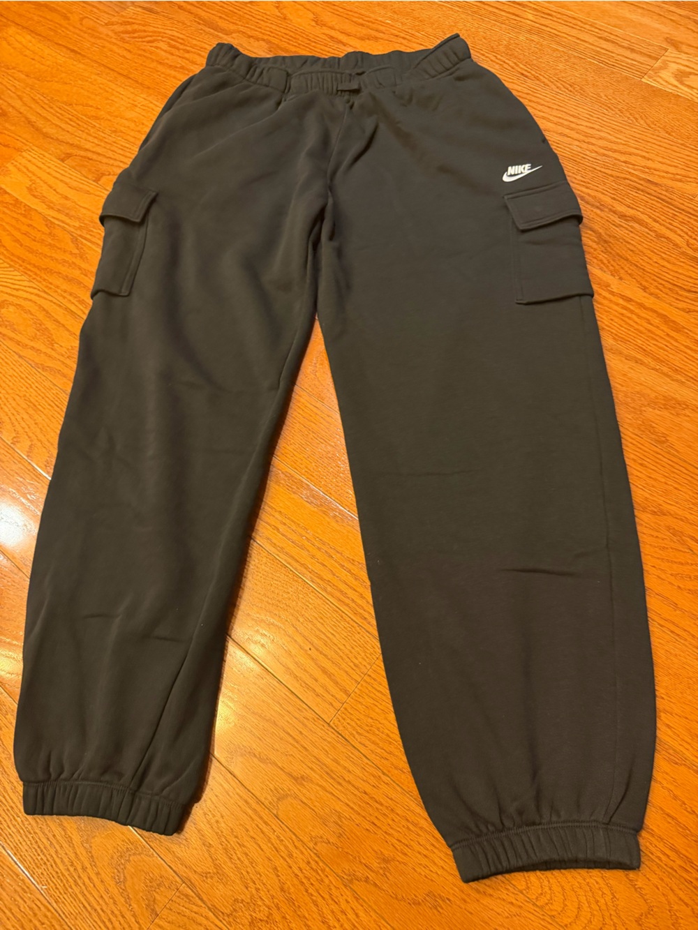Unisex Black Nike Fleece Jogger Pants